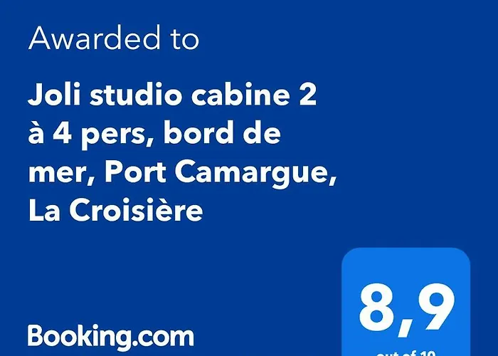 Lägenhet Joli Studio Cabine 2 A 4 Pers, Bord De Mer, Port Camargue, La Croisiere Le Grau-du-Roi